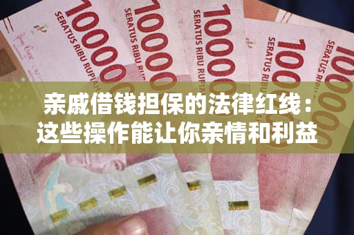 济南亲戚借钱担保的法律红线：这些操作能让你亲情和利益两不误