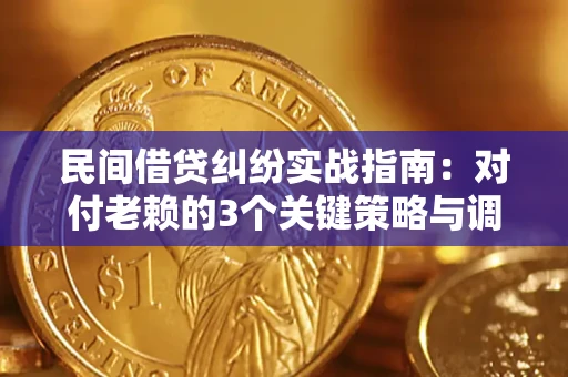 济南民间借贷纠纷实战指南：对付老赖的3个关键策略与调解盲区解析